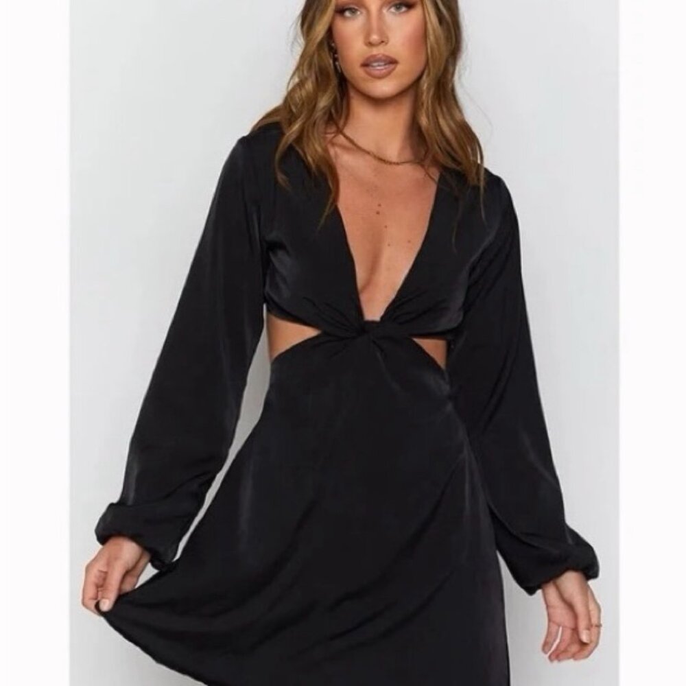 Black Cutout Dress - Emory Park